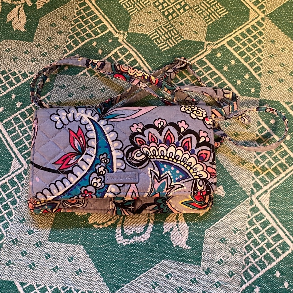 Vera Bradley RFID Wallet/Clutch/Shoulder/Crossbody
